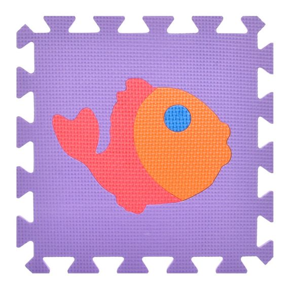 Дитячий килимок Мозаїка "Тварини" M 0376-1, 10 деталей, EVA, 30х30 см | Зображення 8