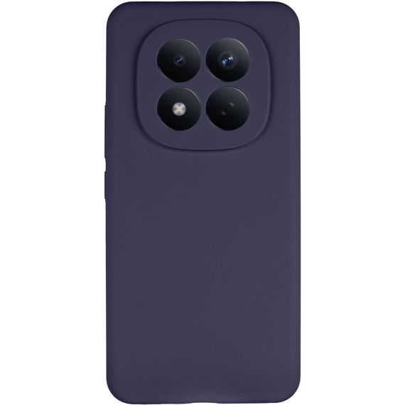 Чохол Silicone Cover Lakshmi Full Camera (AAA) для Xiaomi Poco X7 Темно-синій / Midnight blue | Зображення 1