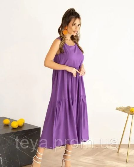 Плаття для жінок колір фіолетовий FI_007901 | Зображення 1