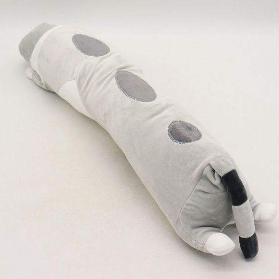 Мягкая игрушка-подушка Кот Батон 70 см, Серая / Детская плюшевая игрушка Кот обнимашка | Зображення 9