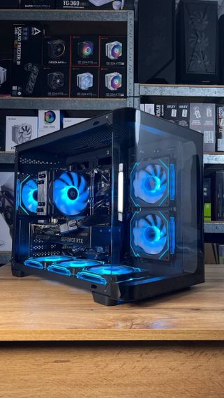Збірка під замовлення: ігровий ПК AeroCool P300C-G-BK-v1 Tower / AMD Ryzen 7 7700 (8 (16) ядер по 3.8 - 5.3 GHz) / 32 GB DDR5 / 1000 GB SSD M.2 / nVidia GeForce RTX 5070, 12 GB GDDR7, 192-bit / 750W | Зображення 1