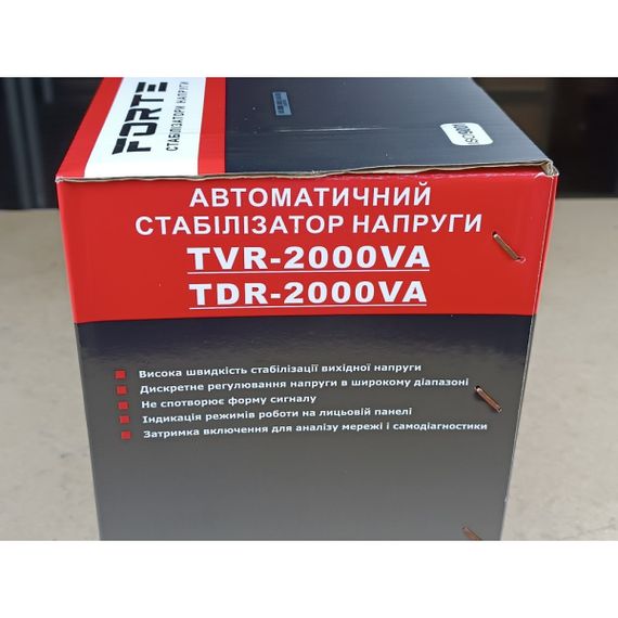 Forte TDR-2000VA Стабілізатор напруги | Зображення 6