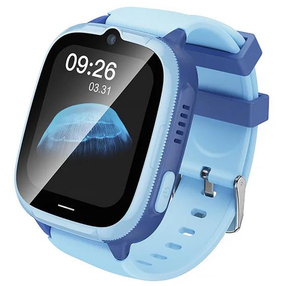 Дитячий cмарт-годинник Hoco Y106 4G with call function Blue