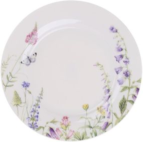 Тарілки порцелянові десертні Floral Ø19см, набір 6 тарілок