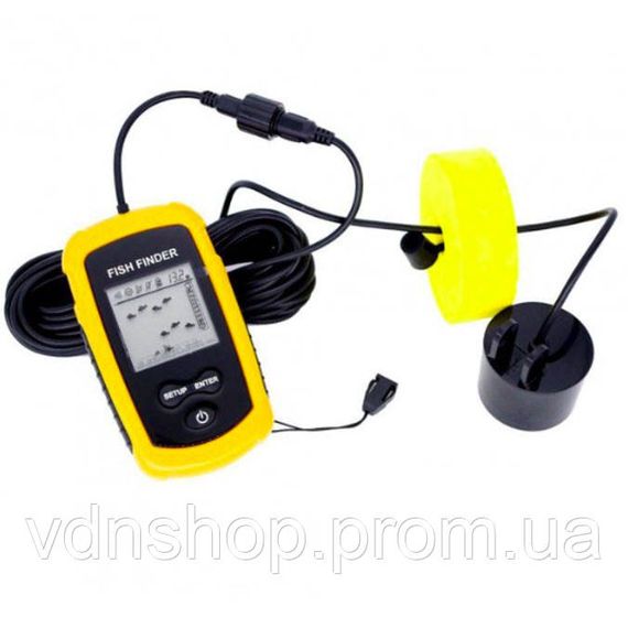 Эхолот портативный Fish Finder до 100м сонар портативный универсальный YX-96 | Зображення 1