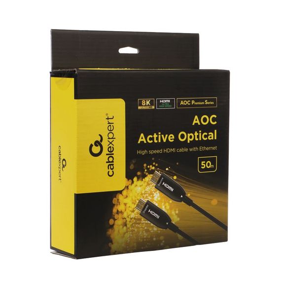 Кабель Cablexpert CCBP-HDMI8K-AOC-50M-EU, HDMI V.2.1, 50 м | Зображення 1
