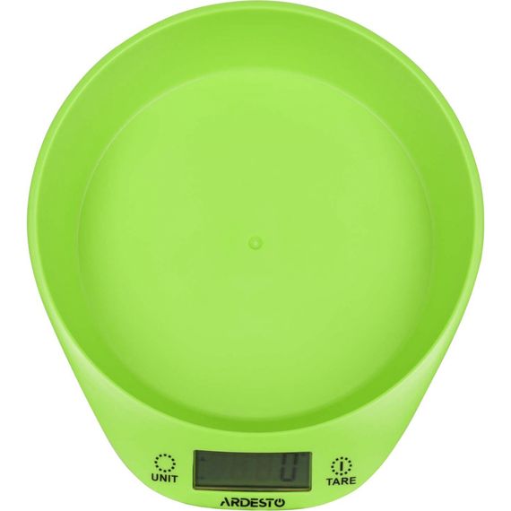Ваги кухонні Ardesto SCK-900BGR макс. вага 5 кг/білий+зелений (SCK-900BGR) | Зображення 4
