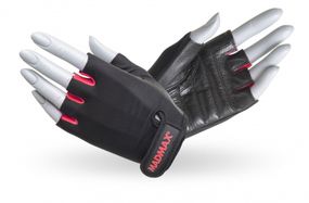 Рукавички для фітнесу MadMax MFG-251 Rainbow Rubine Red XS