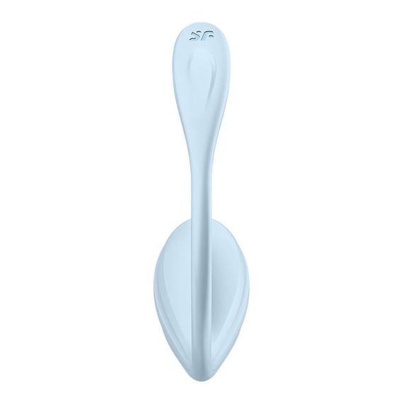 Смарт-віброяйце Satisfyer Smooth Petal Connect App Light Blue | Зображення 4