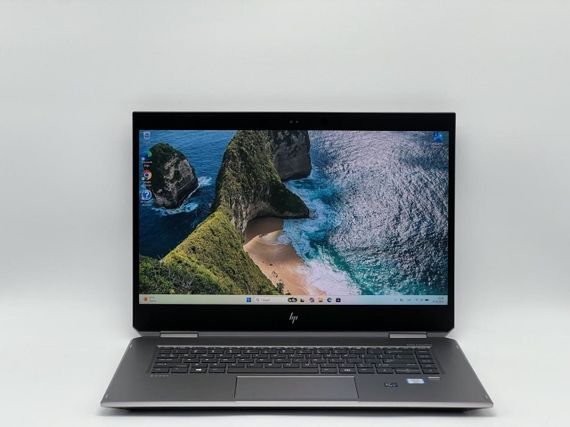 Мобільна робоча станція HP ZBook Studio x360 G5 / 15.6" (1920x1080) IPS / Intel Core i5-8400H (4 (8) ядер по 2.5 - 4.2 GHz) / 16 GB DDR4 / 480 GB SSD / nVidia Quadro P1000, 4 GB DDR5, 128-bit / WebCam б/в + Подарунок Бездротова миша HOCO GM28 | Зображення 1