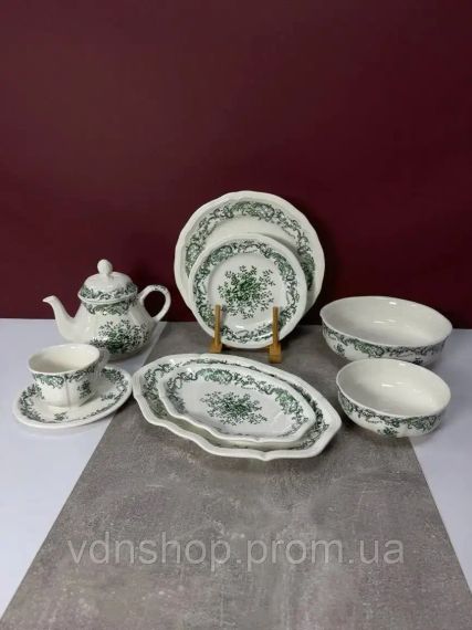Столовий сервіз на 6 осіб 34 предмети DY02 | Зображення 1