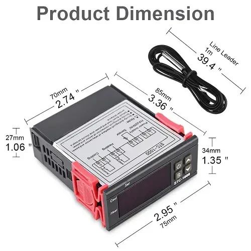 Терморегулятор STC-1000AC (220v) | Зображення 2