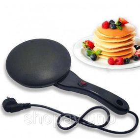 Електроблинниця CREPE MAKER • Сковорода для млинців з антипригарним покриттям