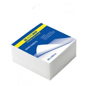 Бумага для заметок Buromax White JOBMAX 80х80х20мм, glued (BM.2206) - Топ Продаж!