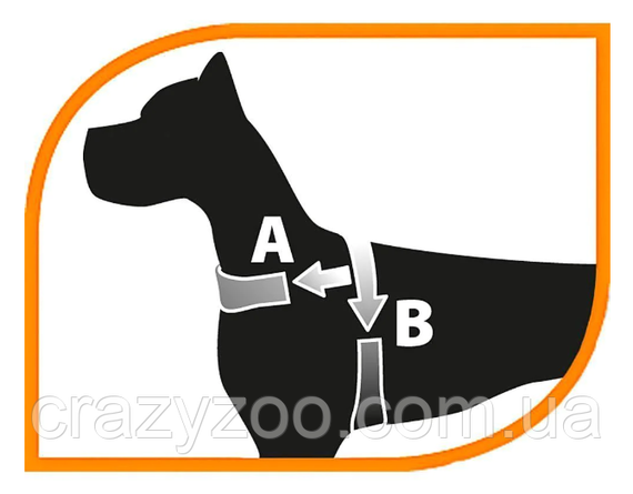 Шлея для собак Ferplast Sport Dog XS нейлонова чорна A: 39 см B: 48-58 см 78004521 | Зображення 5