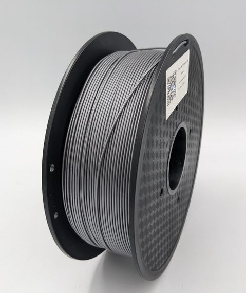 Опт и розн. Филамент для 3D-принтера MT PETG, 1.75 мм, серебристый, 1 кг (3DMT-PETG1.75-01-S)