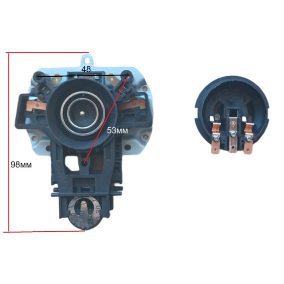 Контактная группа, 13А 250V Т125 (верх-низ) для электрочайников | Зображення 1