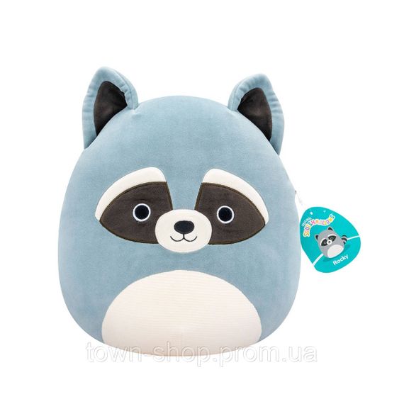 Мягкая игрушка Squishmallows – Енот Рокки (19 cm) | Зображення 6