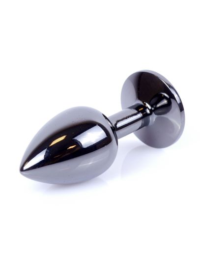 Анальна пробка - Jewellery Dark Silver Plug Pink | Зображення 3