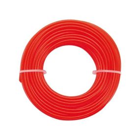 Леска мотокосы   Ø2,0mm, 15 метров   (квадрат, красная)   EVO