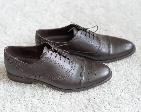 Чоловічі коричневі броги IKOS 41 розмір | Зображення 3