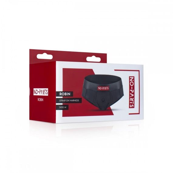 Труси для страпону No-Parts Robin, чорні, S sexstyle | Зображення 4