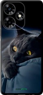 Чохол на Infinix Hot 30 Димчастий кіт "825b-3046-2448"