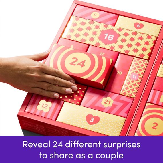 Адвент-календар для пар Lovehoney X Womanizer We-Vibe Couple's Advent Calendar 2025, 24 предмета Sex Aura | Зображення 5