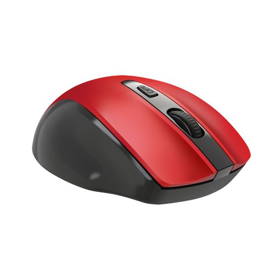 Мишка Defender Prime MB-053 Silent Wireless Red (52052) | Зображення 1