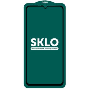 Захисне скло SKLO 5D (тех.пак) для Samsung Galaxy A05 Чорний