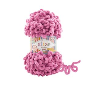Пряжа ALIZE PUFFY FINE 178 ализе пуфи файн фантазийная нить плюшевая