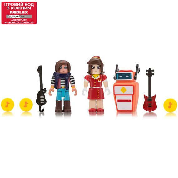Игровая коллекционная фигурка Jazwares Roblox Game Packs RoBeats W4, набор 2 шт. (ROG0124)