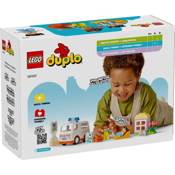 Конструктор LEGO DUPLO Town Швидка допомога та водій (10447) | Зображення 4
