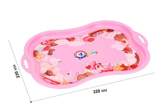 Ігровий набір посуду 7273TXK на таці | Зображення 2