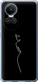 Чехол на Oppo Reno10 Силуэт1 "4590u-3107-17620"