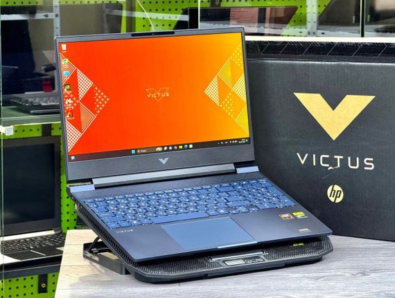 Игровой ноутбук HP Victus 15-fb3018ua / 15.6" (1920x1080) IPS / AMD Ryzen AI 5 340 (6 (12) ядер по 2.0 - 4.8 GHz) / 24 GB DDR5 / 1000 GB SSD M.2 / nVidia GeForce RTX 5050, 8 GB GDDR7, 128-bit / WebCam / Win 11 б/у | Зображення 2