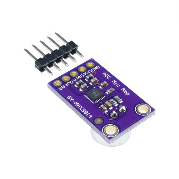 Модуль підсилювач з мікрофоном MAX9814 | Зображення 1
