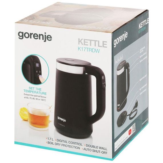 Електрочайник Gorenje K 17 TRDW | Зображення 8
