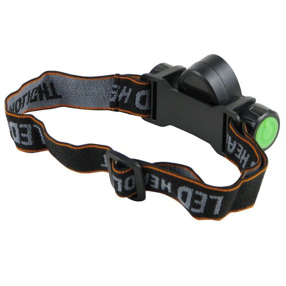 Налобная лампа, Налобный фонарь с ремешком на голову, Налобный светодиодный фонарь для ночных прогулок VN-22 | Зображення 4