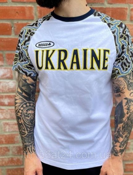 Футболка Bosco Sport Ukraine Белая Боско спорт Украина | Зображення 1