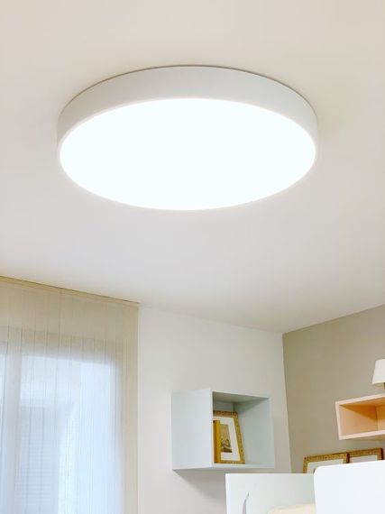 Светильник потолочный накладной LED FLF-83 20W NW WH | Зображення 3