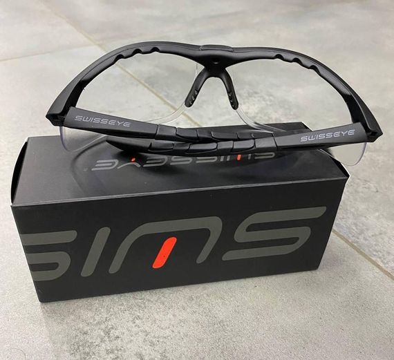 Окуляри балістичні Swiss Eye Lancer, Прозоре скло, сертифіковані, окуляри тактичні (40322) | Зображення 1