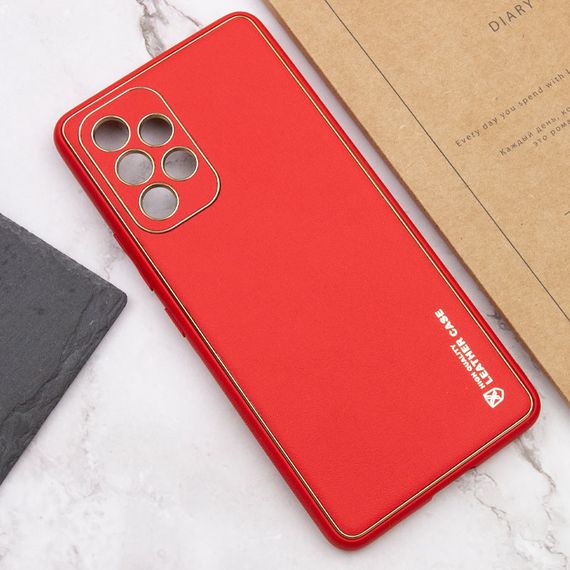 Шкіряний чохол Xshield для Samsung Galaxy A53 5G Червоний / Red | Зображення 3