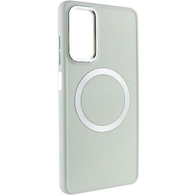 TPU чехол Bonbon Metal Style with MagSafe для Samsung Galaxy A25 5G Белый / White