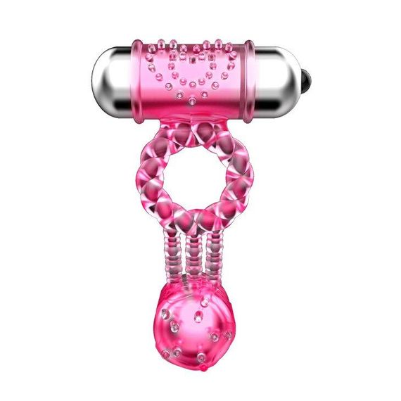 Ерекційне вібро кільце з стимулятором клітора Sweet Vibration Ring, BI - 014080 sexstyle | Зображення 3