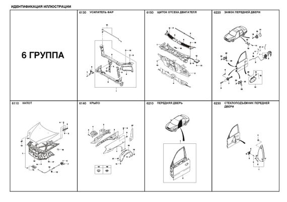 Daewoo Nubira. Каталог деталей і складальних одиниць. | Зображення 1