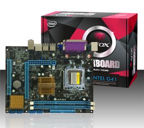 Материнская плата AFOX IG41-MA7 s775, G41 (!), 2xDDR3 1xPCIe16, VGA, mATX (IG41-MA7)