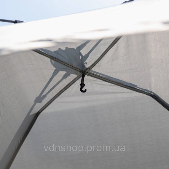 Намет кемпінговий 2 на 2 метри автоматичний для риболовлі походу туристичний LU-019G Сірий | Зображення 8