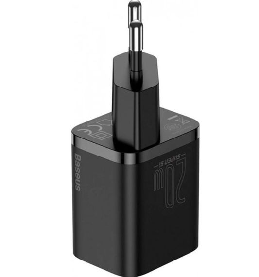 Адаптер сетевой BASEUS CCSUP-B01 Type-C, QC, 3A, черный | Зображення 2