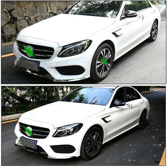 Карбоновые накладки на передние крылья (для Купе/Кабриолет C63 AMG 2015-2019) для Mercedes C-сlass W205 | Зображення 7